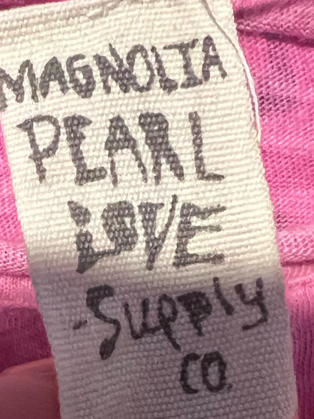 Magnolia Pearl- Geronimo Tee TOP 1448-LATUN Pink - OS - Picture 7 of 8